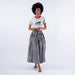 Keaton Stripe Skirt