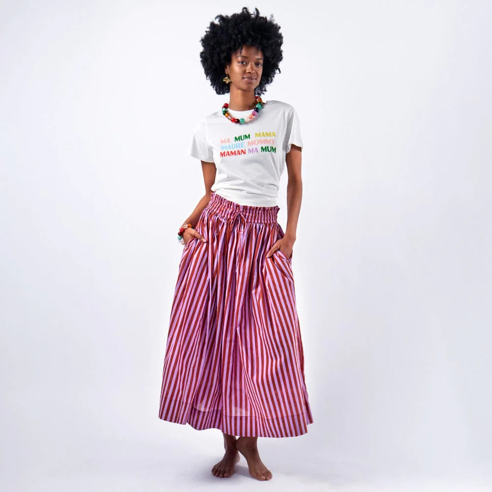 Keaton Stripe Skirt