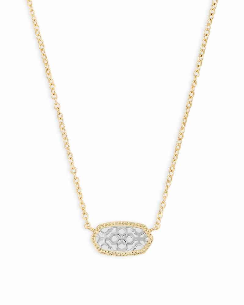 Kendra Scott Necklace Elisa Filigree Metal RHOD/Gold