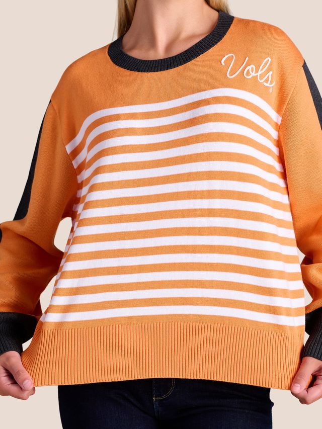 Assorted Collegiate Spirit Stripe Sweater