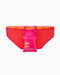 Pink swim bag with 'OH MY' text and 'Aquajong' branding on a white background