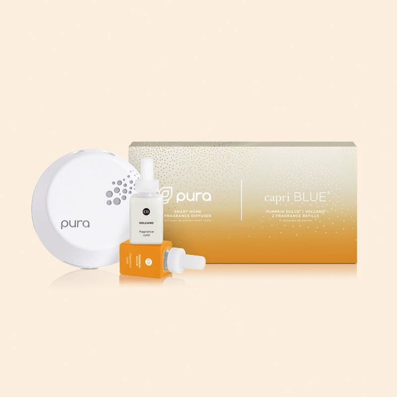 Volcano and Pumpkin Dulce Pura Smart Home Diffuser Kit