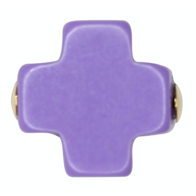 ENewton eGirl 14" Purple Signature Cross Necklace