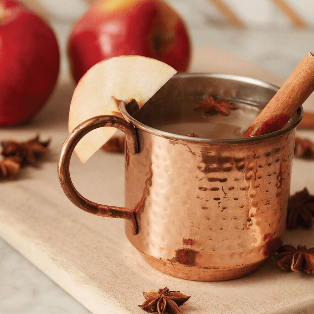 Simmered Cider Poured Candle, Copper Mug