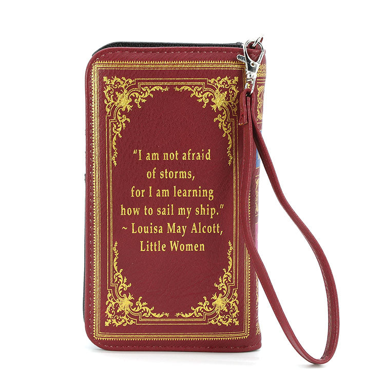 Little Women Book Wristlet