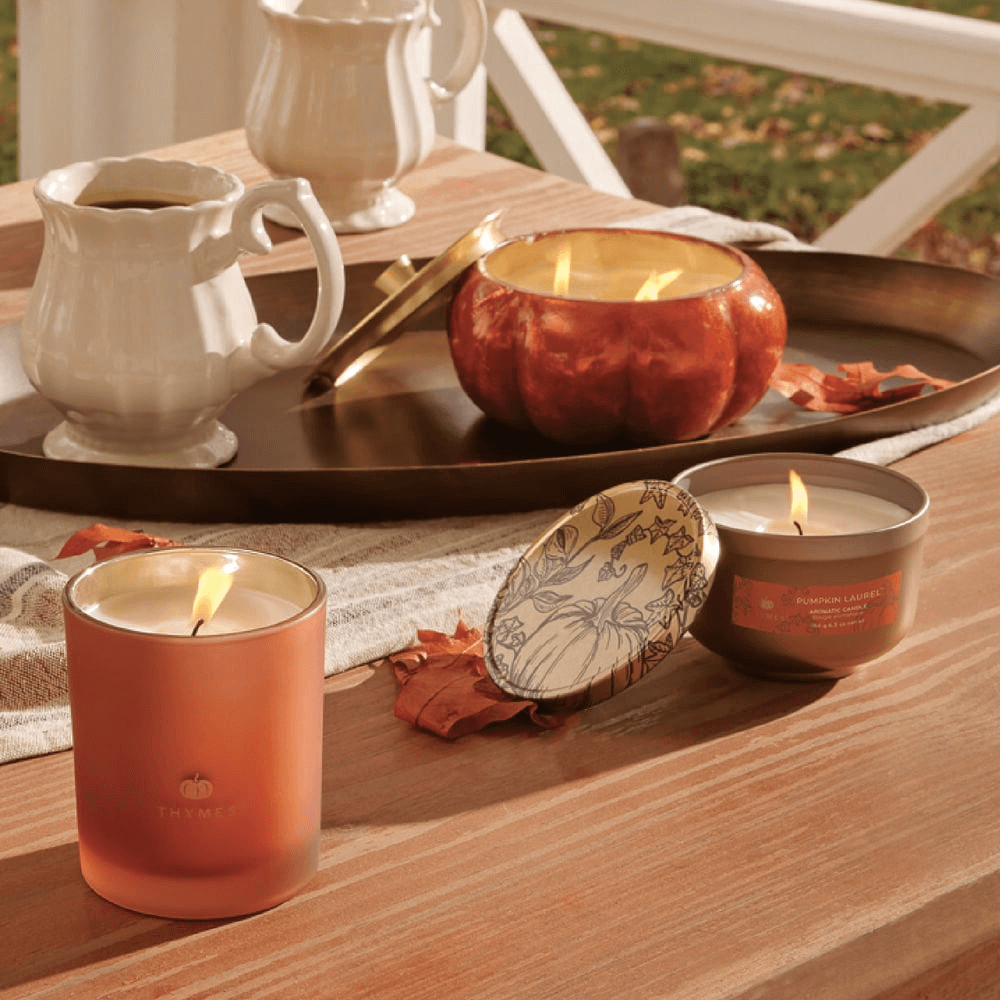 Pumpkin Laurel 15oz Large Candle