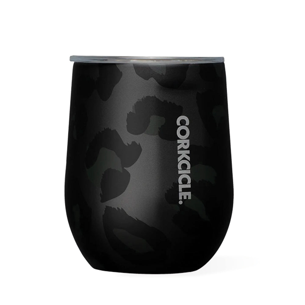 Corkcicle Stainless Steel Triple-Insulated 24-oz. Exotic Night Leopard  Tumbler