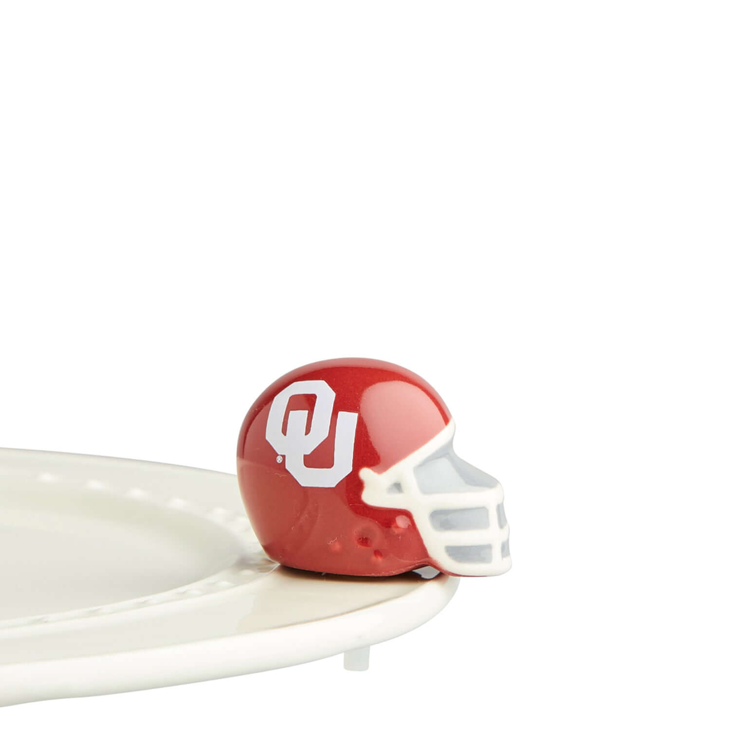 Nora Fleming Mini Oklahoma University Helmet Nora Fleming Mini Oklahoma University Helmet