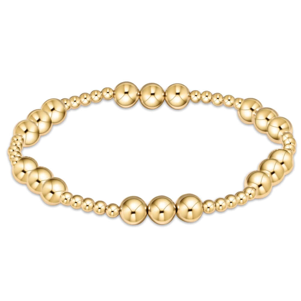 ENewton 6mm Classic Joy Gold Bracelet