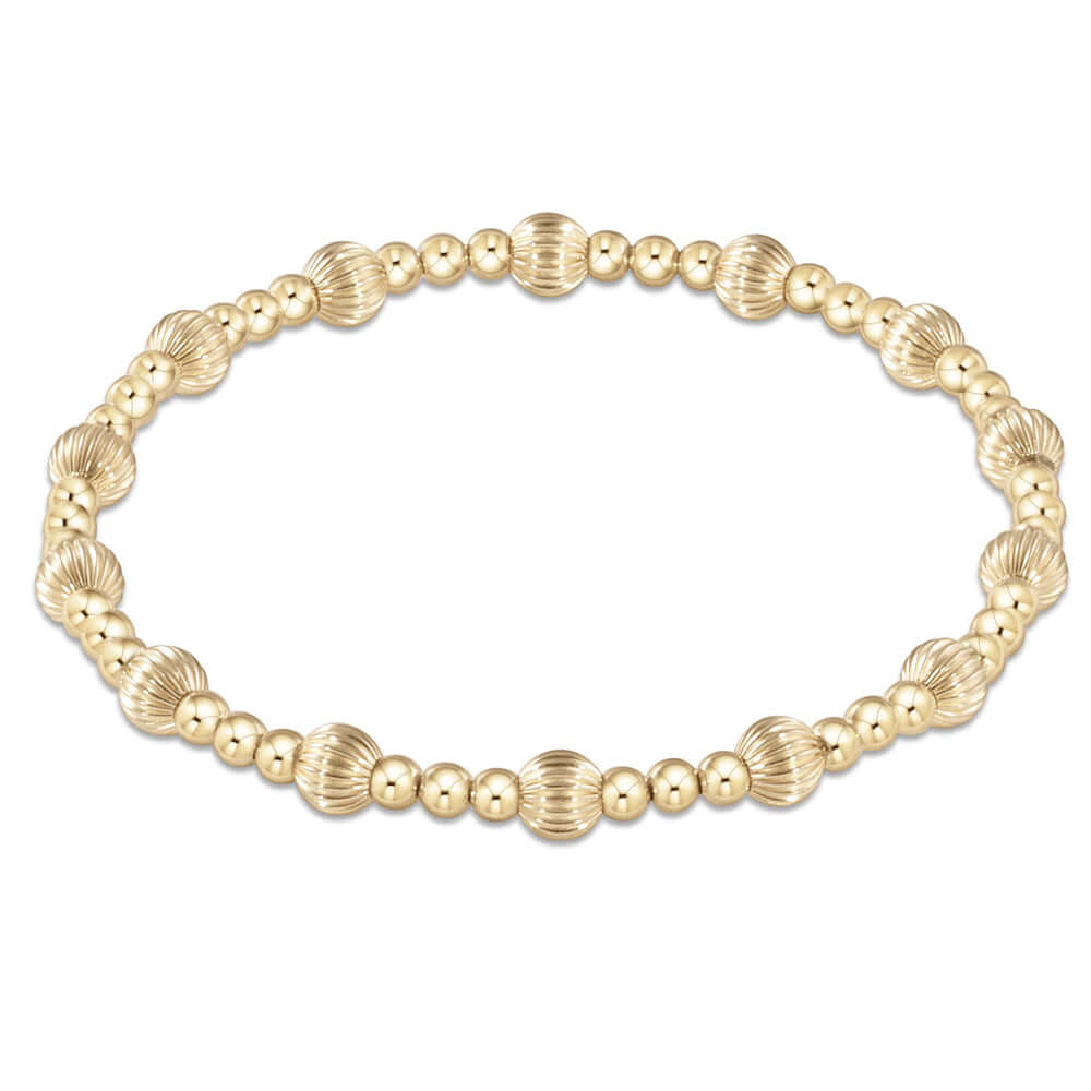 ENewton Extends 5mm Dignity Sincerity Gold Bracelet