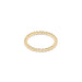 A 2mm wide gold-filled beaded ring, displayed against a white background.
