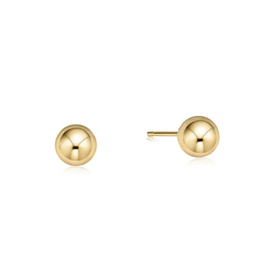 ENewton 6mm Gold Stud Earrings