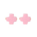 ENewton Pink Signature Cross Earrings