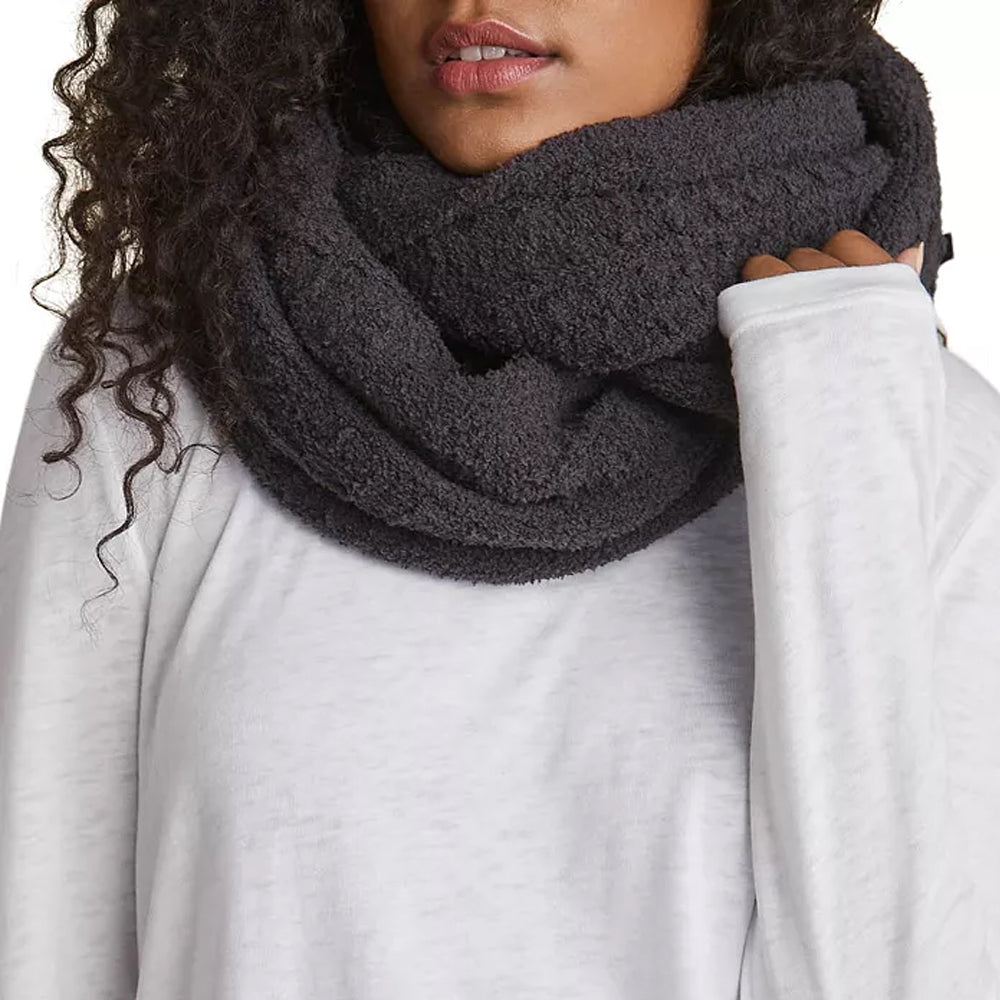 Cozychic Cable Infinity Scarf Carbon By Barefoot Dreams — Little
