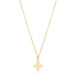 ENewton Gold Signature Cross Charm Necklace