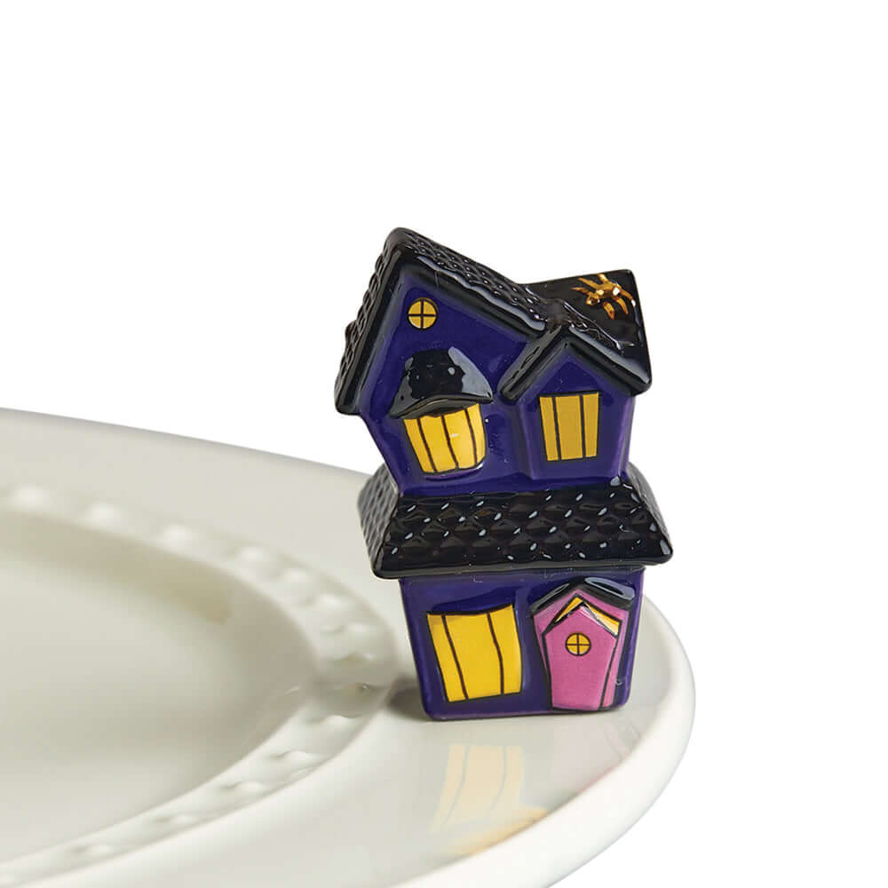 Nora Fleming Spooky Places Haunted House Mini A253 - Retired